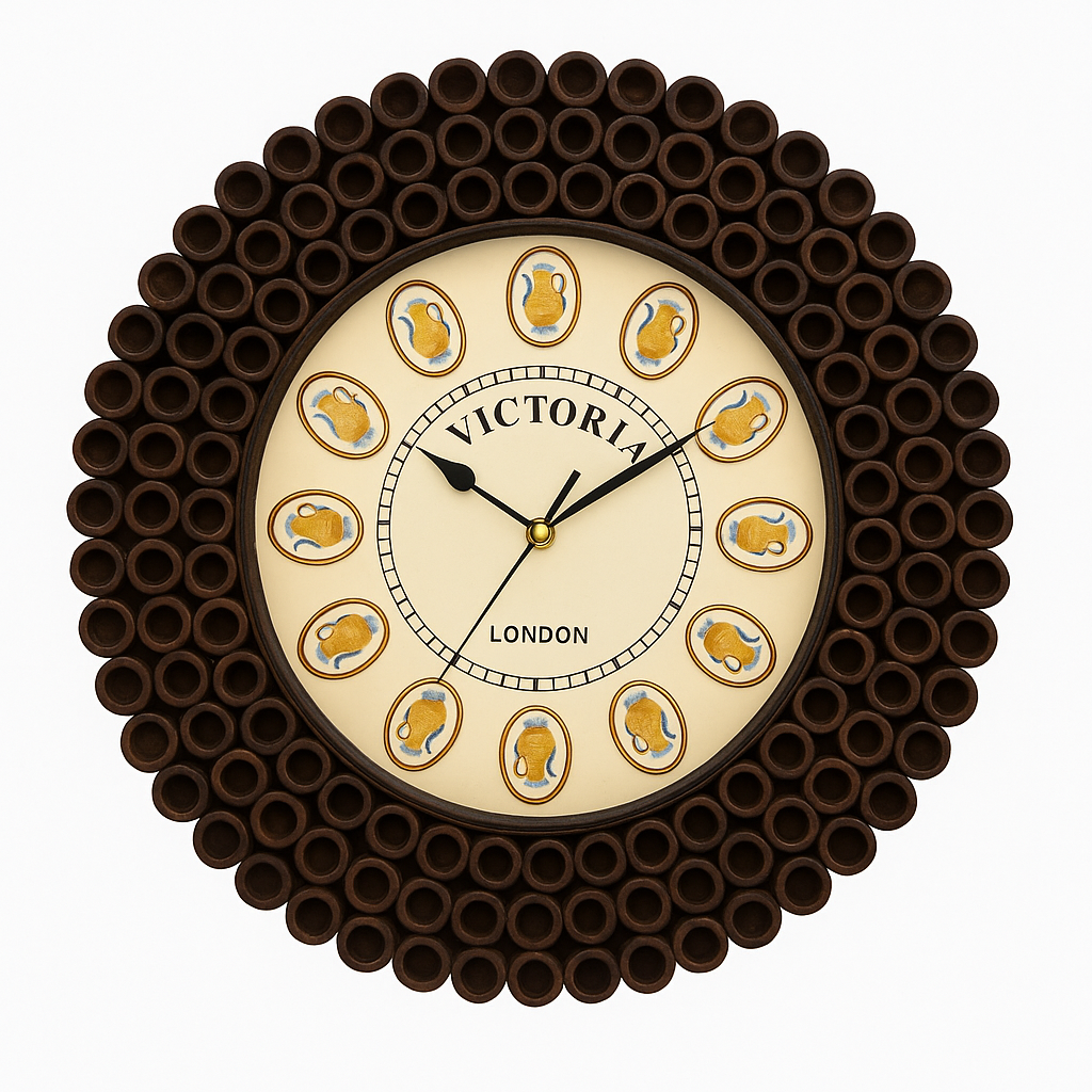 Wooden Handcrafted Wall Clock