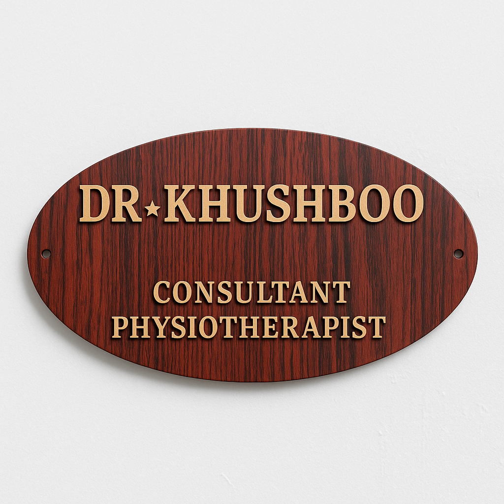 Wooden Nameplates