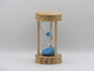 Handcrafted Wooden Hourglass Timer – 15 Minutes