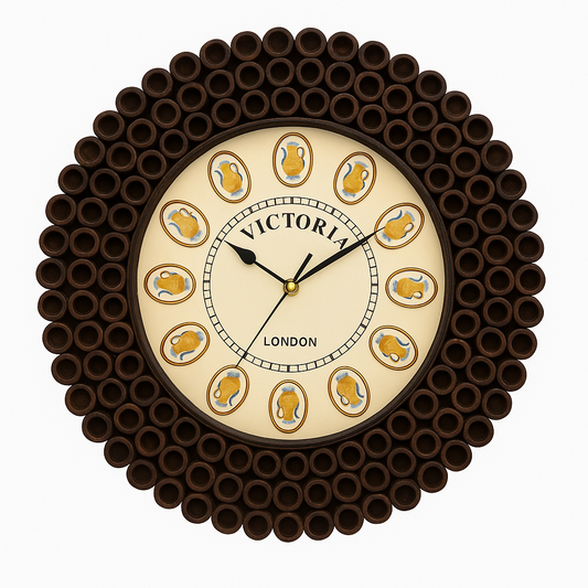 Wooden Handcrafted Wall Clock
