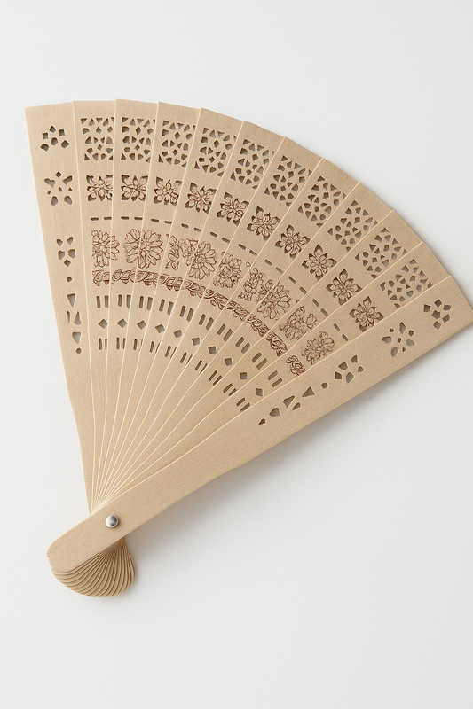 Wooden Ancient Hand Fan