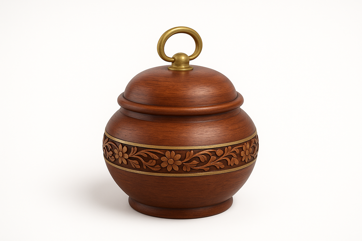 Wooden Sindoor Box