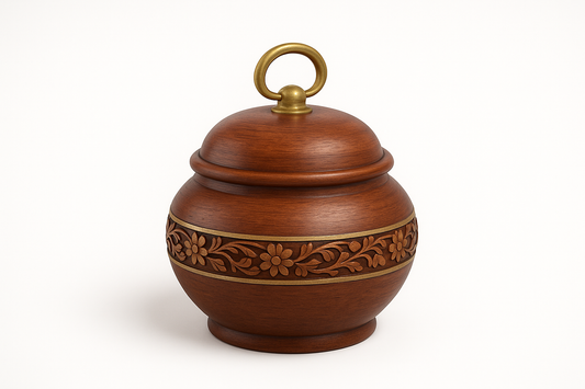Wooden Sindoor Box
