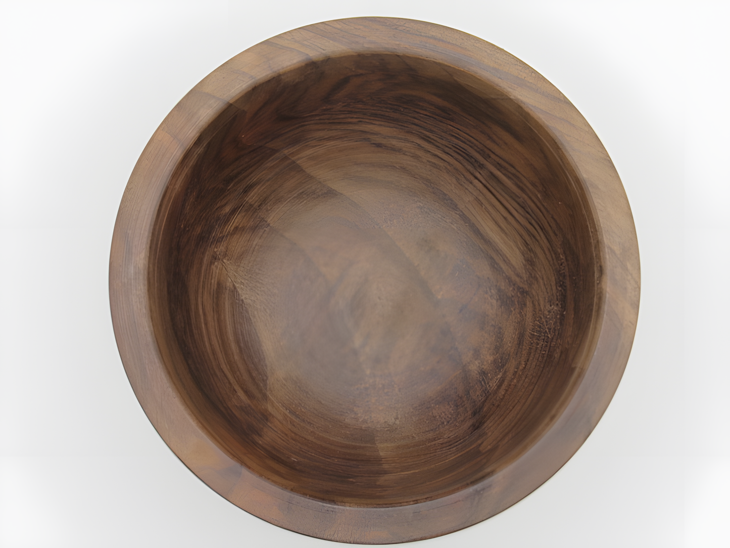 Handcrafted Kashmiri Walnut Wood Utility Bowl – Classic Finish