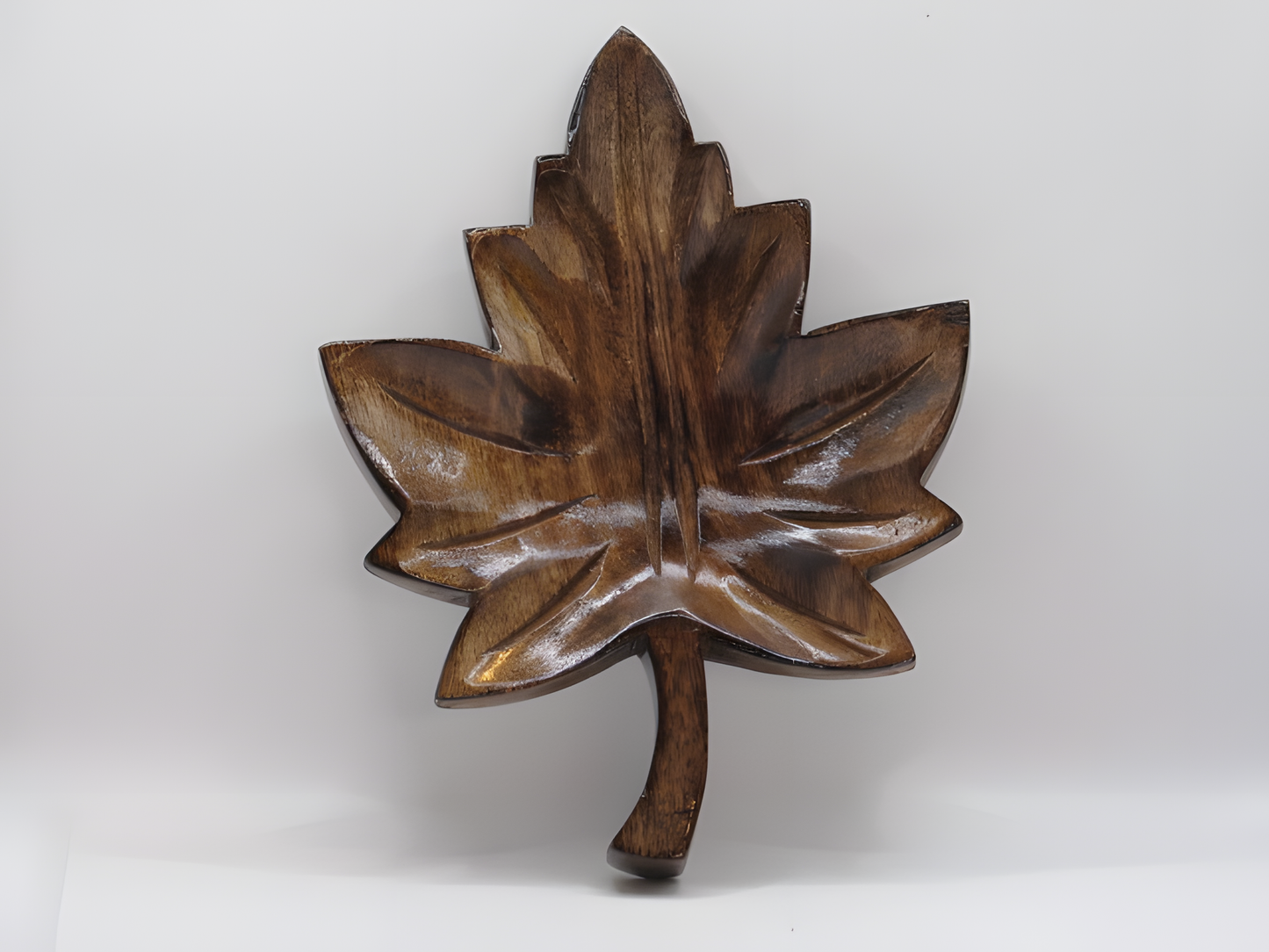 Handcrafted Wooden Chinar Leaf